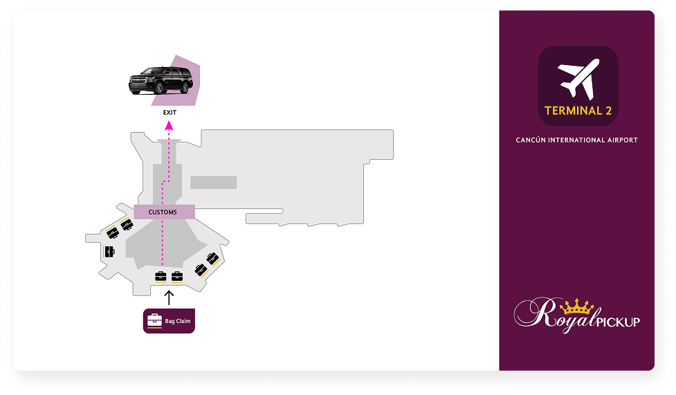 Terminal 2 map